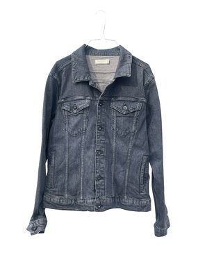 All Saints Men’s Barrio Denim Trucker Jacket, Size XL, EUC